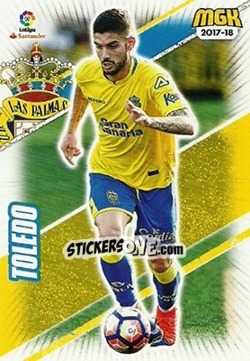 Sticker Toledo - Liga 2017-2018. Megacracks n. 312 - Panini