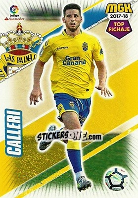 Sticker Calleri - Liga 2017-2018. Megacracks - Panini