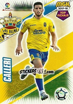 Sticker Calleri - Liga 2017-2018. Megacracks n. 317 - Panini