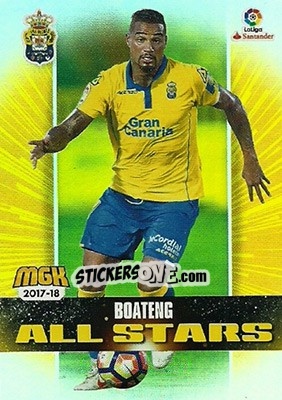 Sticker Kevin-Prince Boateng - Liga 2017-2018. Megacracks - Panini