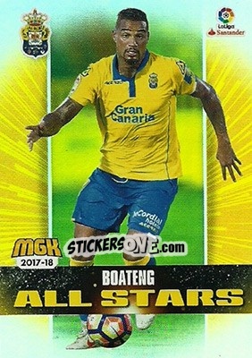 Sticker Kevin-Prince Boateng - Liga 2017-2018. Megacracks n. 323 - Panini