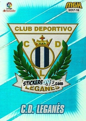 Sticker Leganés - Liga 2017-2018. Megacracks n. 325 - Panini
