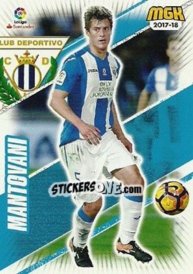 Sticker Mantovani - Liga 2017-2018. Megacracks n. 330 - Panini