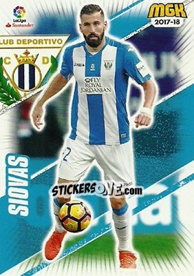 Figurina Siovas - Liga 2017-2018. Megacracks - Panini