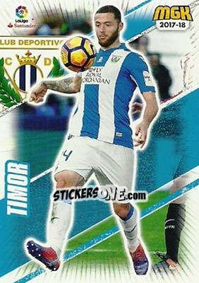 Cromo Timor - Liga 2017-2018. Megacracks n. 333 - Panini