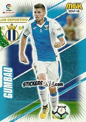 Cromo Gumbau - Liga 2017-2018. Megacracks n. 337 - Panini