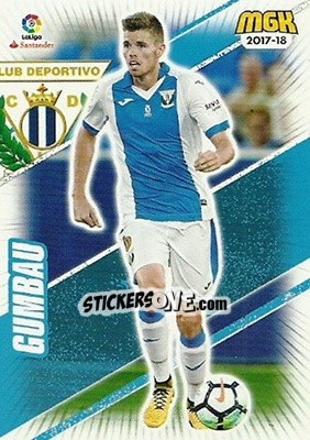 Cromo Gumbau - Liga 2017-2018. Megacracks - Panini