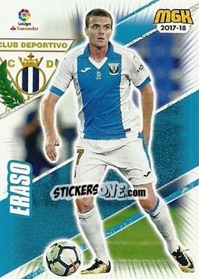 Cromo Eraso - Liga 2017-2018. Megacracks - Panini