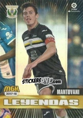 Cromo Mantovani - Liga 2017-2018. Megacracks n. 348 - Panini