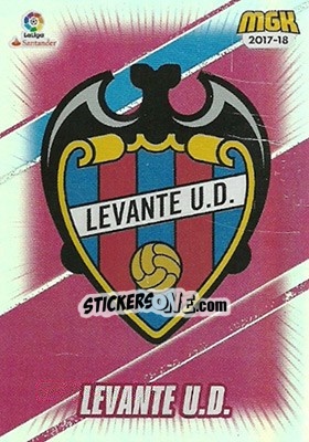 Cromo Levante - Liga 2017-2018. Megacracks - Panini