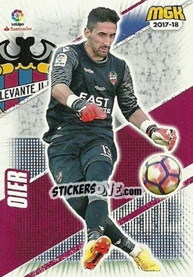 Sticker Oier - Liga 2017-2018. Megacracks n. 354 - Panini