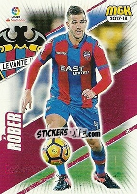 Sticker Róber - Liga 2017-2018. Megacracks - Panini
