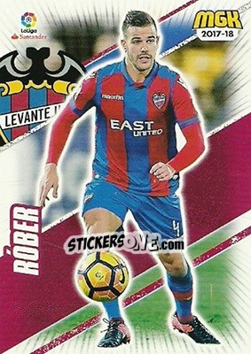 Sticker Róber - Liga 2017-2018. Megacracks n. 358 - Panini