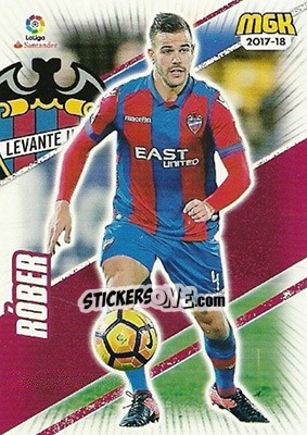 Cromo Róber - Liga 2017-2018. Megacracks - Panini