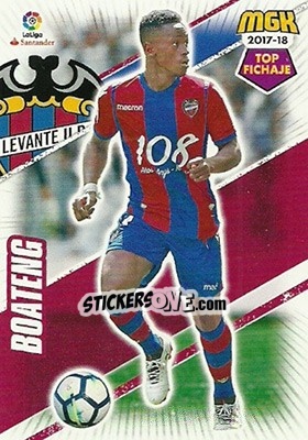 Sticker Boateng - Liga 2017-2018. Megacracks n. 372 - Panini
