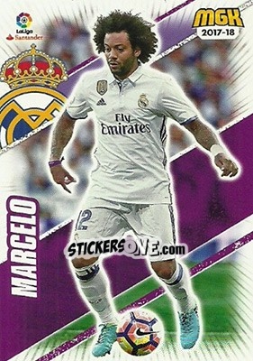 Sticker Marcelo - Liga 2017-2018. Megacracks - Panini