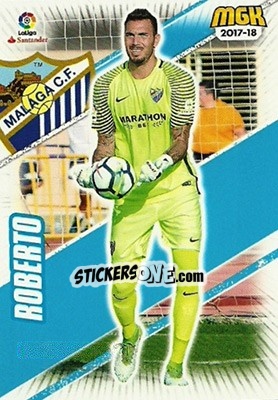 Sticker Roberto - Liga 2017-2018. Megacracks - Panini