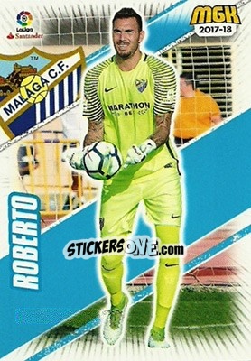 Sticker Roberto - Liga 2017-2018. Megacracks n. 407 - Panini