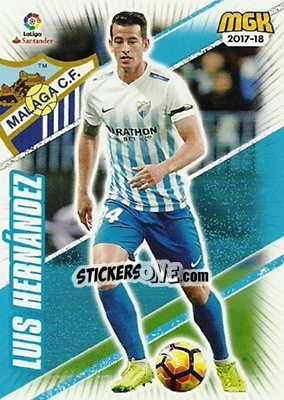 Sticker Luis Hernández - Liga 2017-2018. Megacracks - Panini