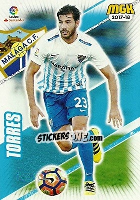 Sticker Miguel Torres - Liga 2017-2018. Megacracks n. 413 - Panini
