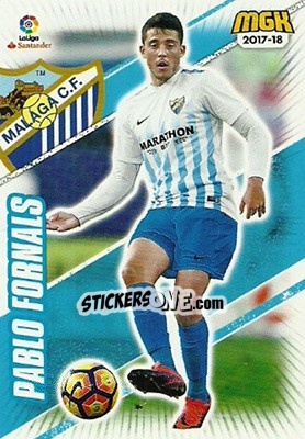 Sticker Pablo Fornals - Liga 2017-2018. Megacracks n. 416 - Panini