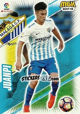 Cromo Juanpi - Liga 2017-2018. Megacracks - Panini