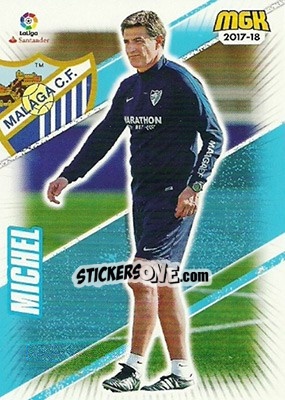 Sticker Michel - Liga 2017-2018. Megacracks - Panini