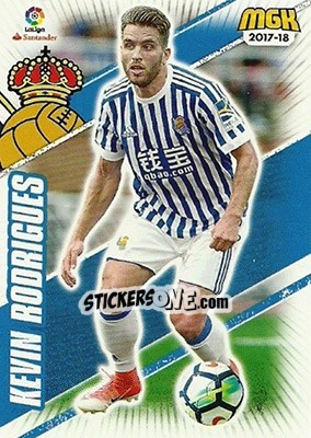 Sticker Kevin Rodrigues - Liga 2017-2018. Megacracks - Panini