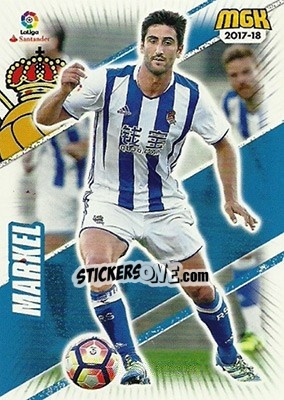 Sticker Markel - Liga 2017-2018. Megacracks n. 441 - Panini