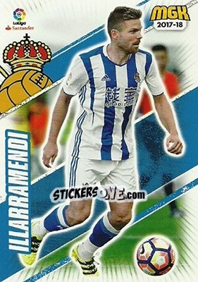 Sticker Illarramendi - Liga 2017-2018. Megacracks - Panini