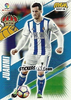 Cromo Juanmi - Liga 2017-2018. Megacracks - Panini