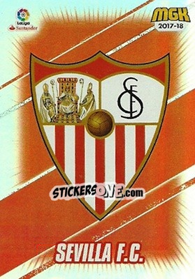 Sticker Sevilla - Liga 2017-2018. Megacracks - Panini