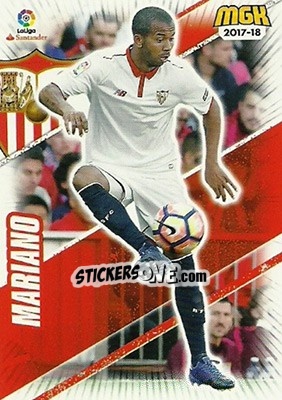 Sticker Mariano - Liga 2017-2018. Megacracks - Panini