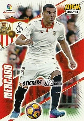 Figurina Mercado - Liga 2017-2018. Megacracks - Panini