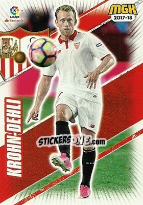 Sticker Krohn-Dehli - Liga 2017-2018. Megacracks n. 472 - Panini