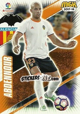 Sticker Abdennour - Liga 2017-2018. Megacracks - Panini