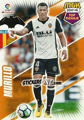 Sticker Murillo - Liga 2017-2018. Megacracks n. 505 - Panini
