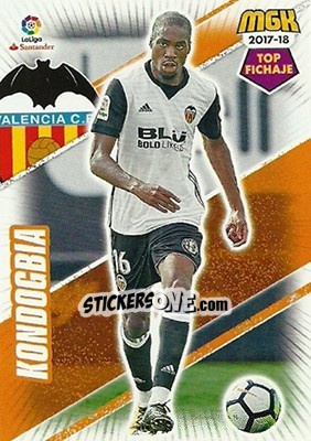 Sticker Kondogbia - Liga 2017-2018. Megacracks - Panini
