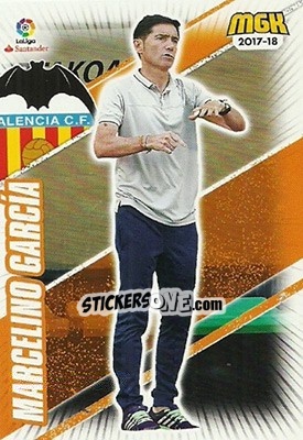 Sticker Marcelino García - Liga 2017-2018. Megacracks n. 509 - Panini