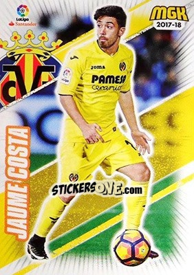 Sticker Jaume Costa - Liga 2017-2018. Megacracks n. 521 - Panini