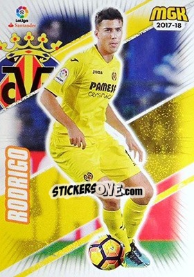 Sticker Rodri - Liga 2017-2018. Megacracks - Panini