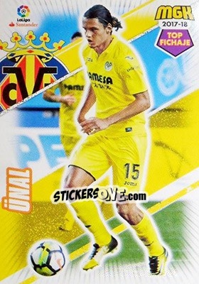 Sticker Unal - Liga 2017-2018. Megacracks - Panini