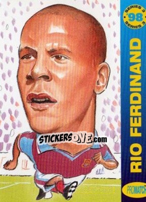 Sticker R.Ferdinand - 1998 Series 3 - Promatch