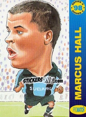 Sticker M.Hall - 1998 Series 3 - Promatch