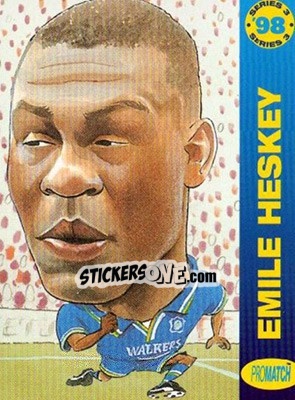 Sticker E.Heskey - 1998 Series 3 - Promatch