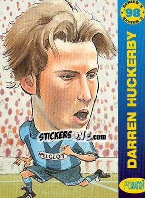 Sticker D. Huckerby - 1998 Series 3 - Promatch
