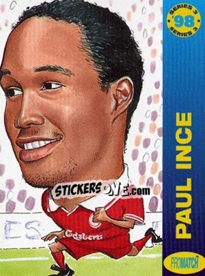 Sticker P.Ince - 1998 Series 3 - Promatch