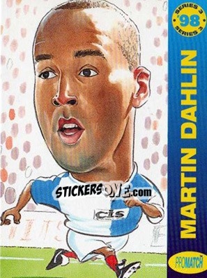 Sticker M.Dahlin - 1998 Series 3 - Promatch