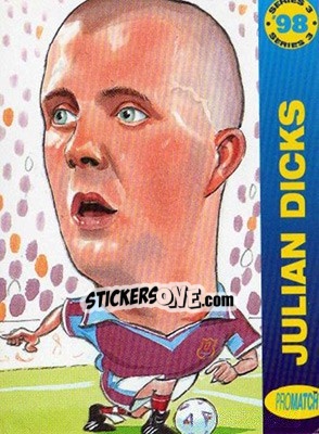Sticker J.Dicks - 1998 Series 3 - Promatch