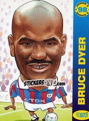 Sticker B.Dyer - 1998 Series 3 - Promatch